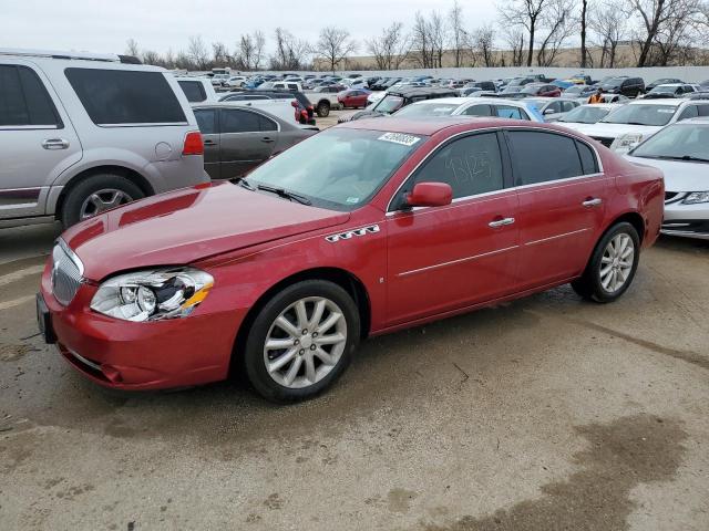 1G4HE57Y58U104044 - 2008 BUICK LUCERNE CXS RED photo 1