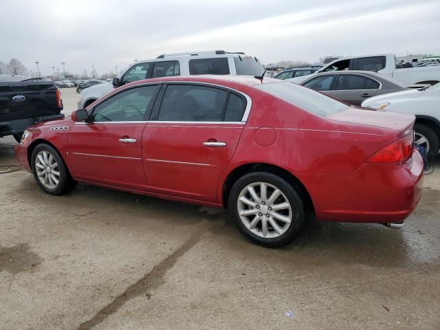 1G4HE57Y58U104044 - 2008 BUICK LUCERNE CXS RED photo 2