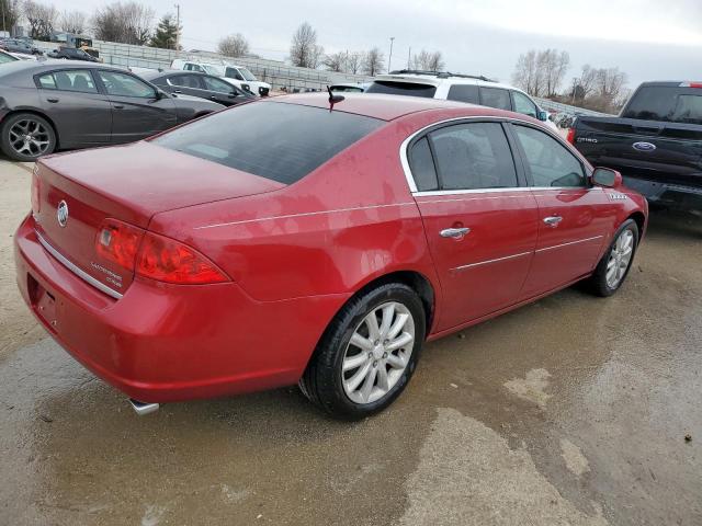 1G4HE57Y58U104044 - 2008 BUICK LUCERNE CXS RED photo 3