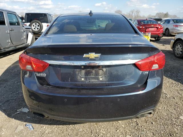 2G1155S33E9205540 - 2014 CHEVROLET IMPALA LTZ BLUE photo 6