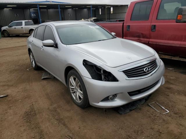 JN1CV6AR9FM651081 - 2015 INFINITI Q40 SILVER photo 4