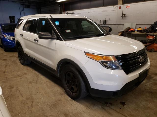 1FM5K8AR7DGB15831 - 2013 FORD EXPLORER POLICE INTERCEPTOR WHITE photo 4