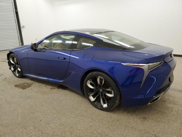 JTHJP5AY0RA107962 - 2024 LEXUS LC 500 BLUE photo 2