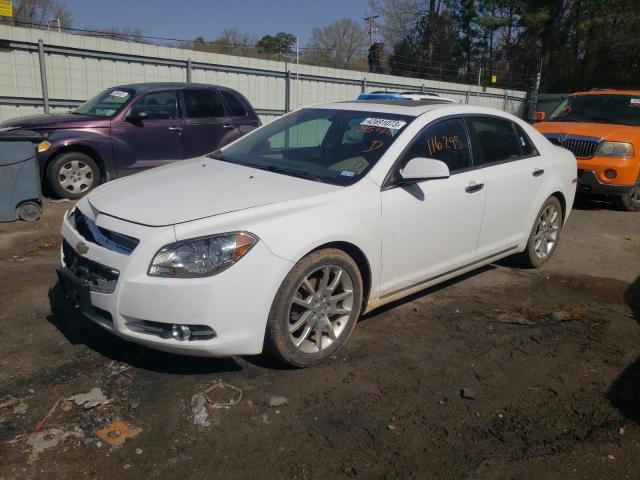 1G1ZE5EU4BF395441 - 2011 CHEVROLET MALIBU LTZ თეთრი ფოტო 1