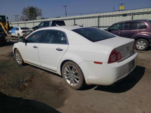 1G1ZE5EU4BF395441 - 2011 CHEVROLET MALIBU LTZ თეთრი ფოტო 2