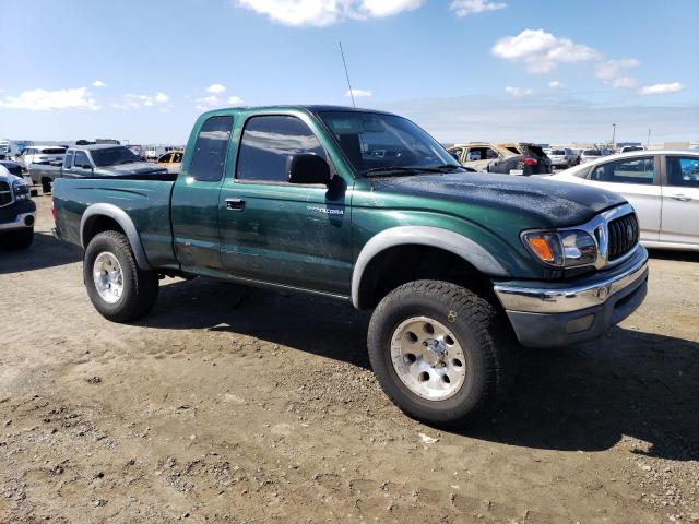 5TESM92N01Z855664 - 2001 TOYOTA TACOMA XTRACAB PRERUNNER მწვანე ფოტო 4