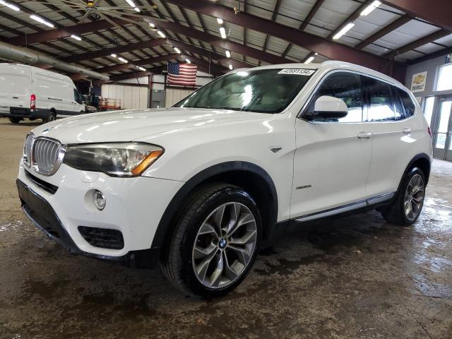 5UXWX9C54F0D45365 - 2015 BMW X3 XDRIVE28I WHITE photo 1