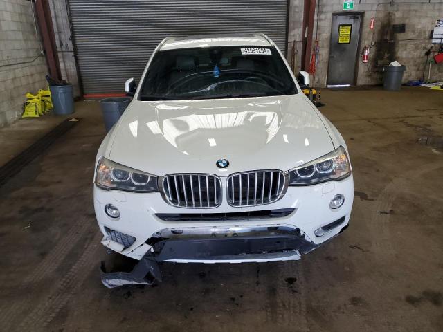 5UXWY3C5XF0E95183 - 2015 BMW X3 XDRIVE28D WHITE photo 5