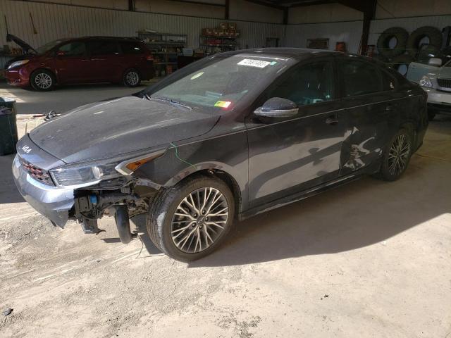 3KPF54ADXNE480101 - 2022 KIA FORTE GT LINE GRAY photo 1