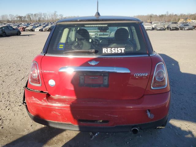 WMWSU3C56BT091375 - 2011 MINI COOPER RED photo 6