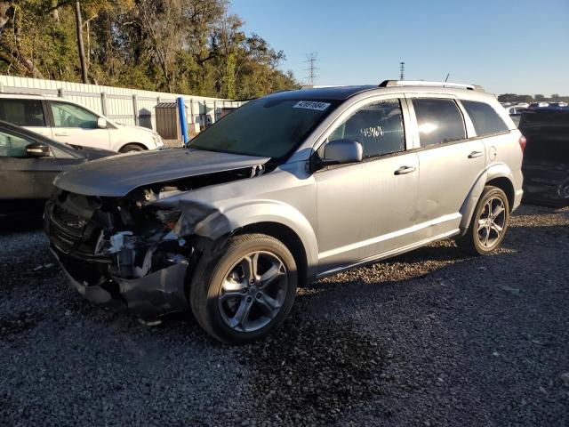 3C4PDCGG7JT187295 - 2018 DODGE JOURNEY CROSSROAD SILVER photo 1