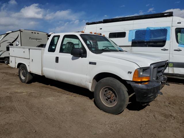 1FTNX20LX1EB61404 - 2001 FORD F250 SUPER DUTY WHITE photo 4