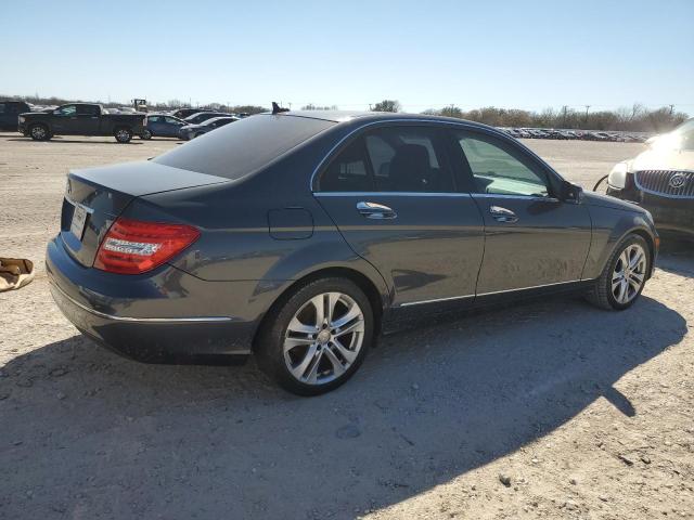 WDDGF4HB1DA864278 - 2013 MERCEDES-BENZ C 250 GRAY photo 3