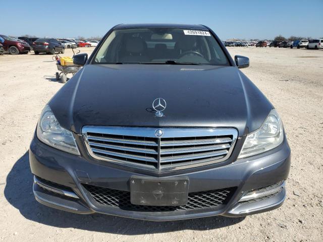 WDDGF4HB1DA864278 - 2013 MERCEDES-BENZ C 250 GRAY photo 5