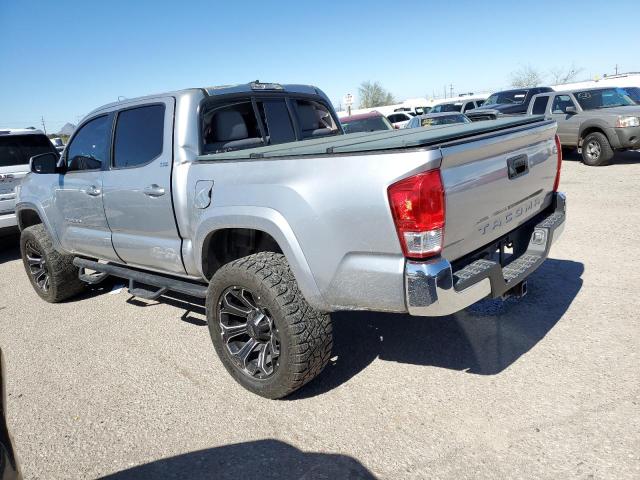 5TFAZ5CN7HX043042 - 2017 TOYOTA TACOMA DOUBLE CAB SILVER photo 2