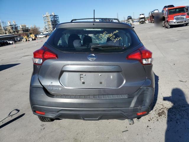 3N1CP5CU4KL560116 - 2019 NISSAN KICKS S GRAY photo 6