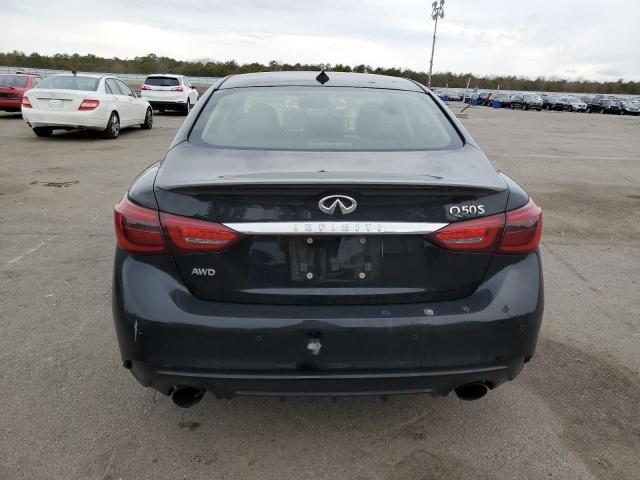 JN1EV7ARXJM433996 - 2018 INFINITI Q50 LUXE BLACK photo 6