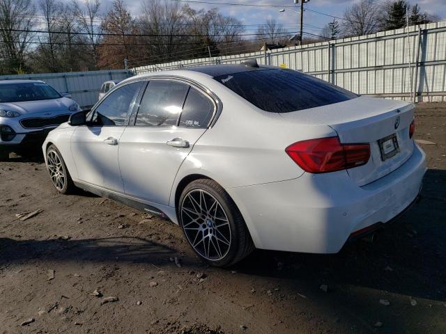 WBA8B7G56GNT95187 - 2016 BMW 340 XI WHITE photo 2