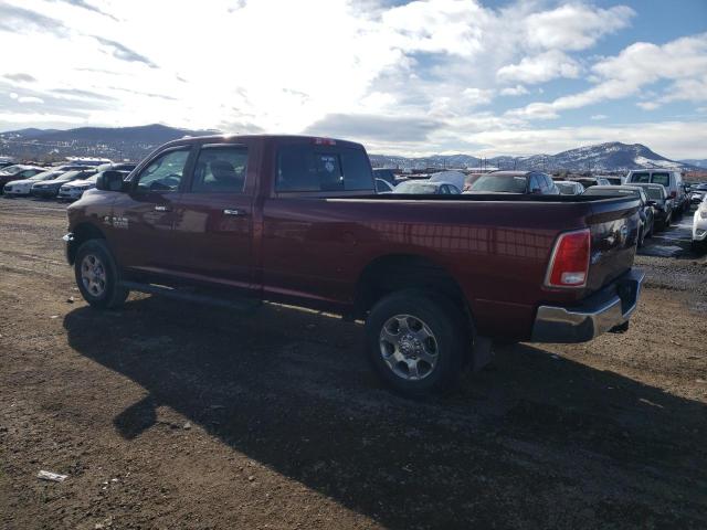 3C6UR5JL4JG418661 - 2018 RAM 2500 SLT ბურგუნდია ფოტო 2