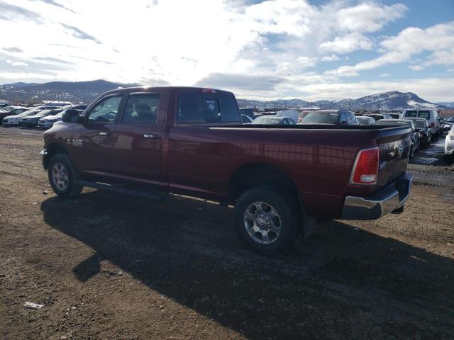 3C6UR5JL4JG418661 - 2018 RAM 2500 SLT BURGUNDY photo 2