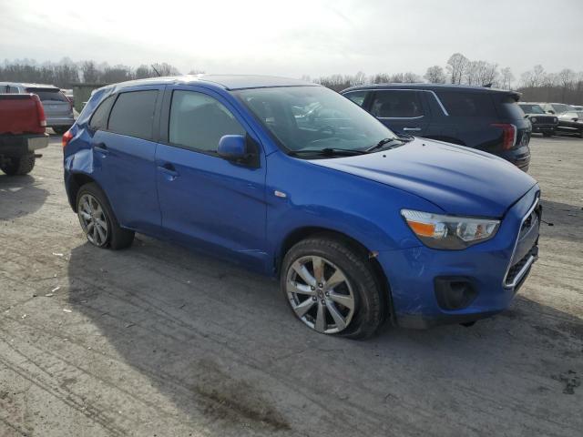 4A4AR3AU2FE060976 - 2015 MITSUBISHI OUTLANDER ES BLUE photo 4