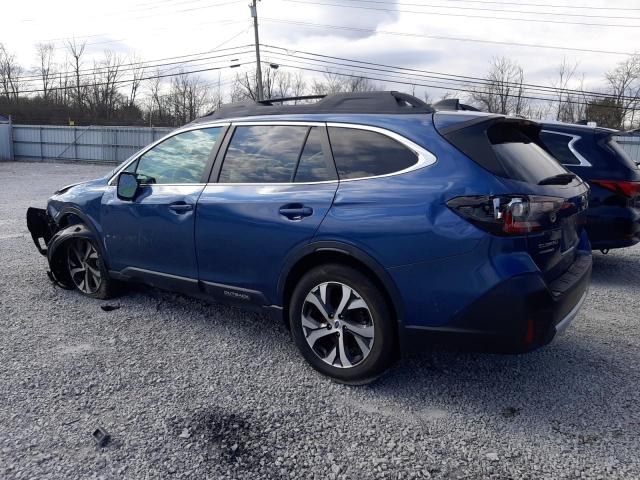 4S4BTANC8L3229114 - 2020 SUBARU OUTBACK LIMITED BLUE photo 2