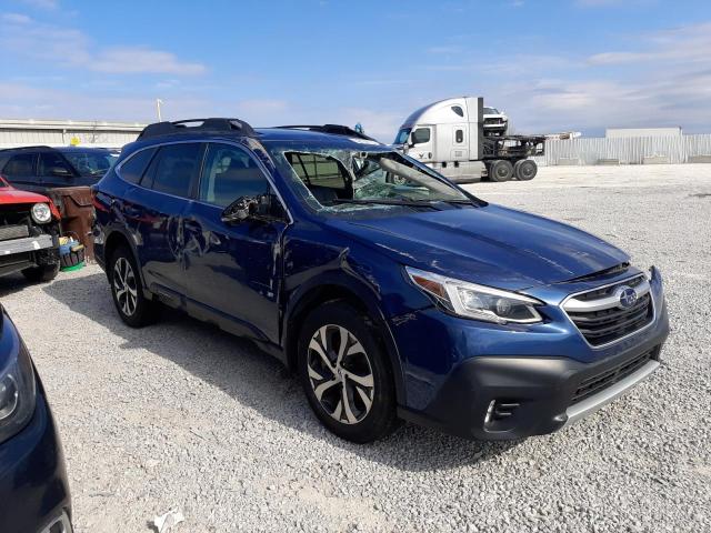 4S4BTANC8L3229114 - 2020 SUBARU OUTBACK LIMITED BLUE photo 4