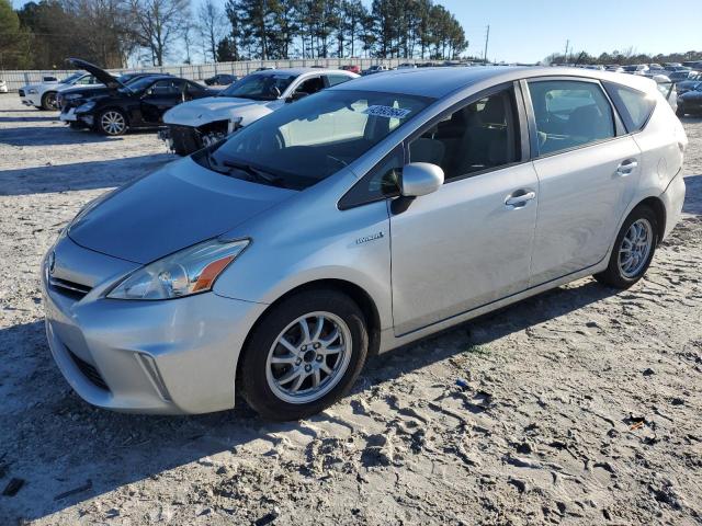 JTDZN3EU6E3357906 - 2014 TOYOTA PRIUS V SILVER photo 1