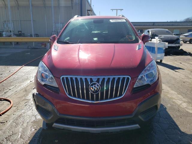 KL4CJASB6GB696659 - 2016 BUICK ENCORE MAROON photo 5