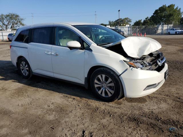 5FNRL5H47HB025798 - 2017 HONDA ODYSSEY EX WHITE photo 4