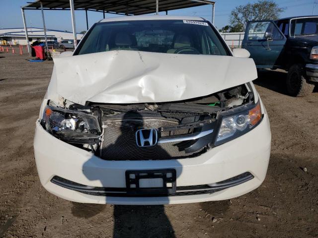 5FNRL5H47HB025798 - 2017 HONDA ODYSSEY EX WHITE photo 5