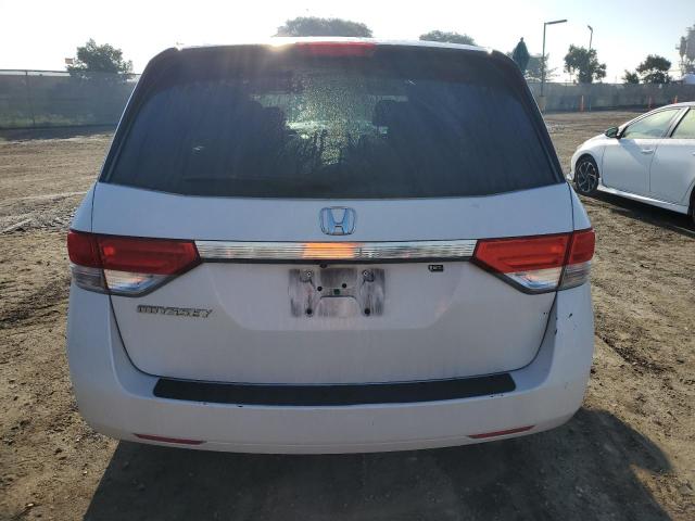 5FNRL5H47HB025798 - 2017 HONDA ODYSSEY EX WHITE photo 6