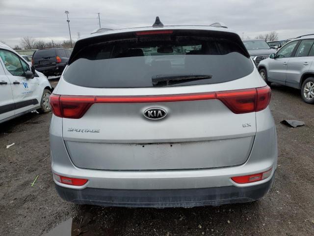 KNDPNCAC1H7187990 - 2017 KIA SPORTAGE E SILVER photo 6