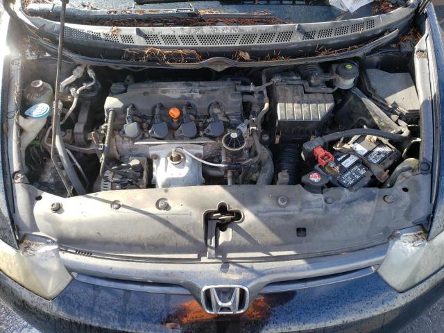 2HGFG12978H552241 - 2008 HONDA CIVIC EXL შავი ფოტო 11