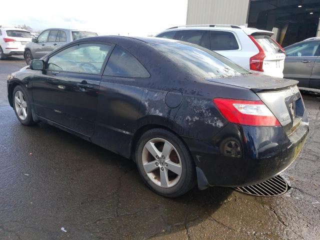 2HGFG12978H552241 - 2008 HONDA CIVIC EXL შავი ფოტო 2