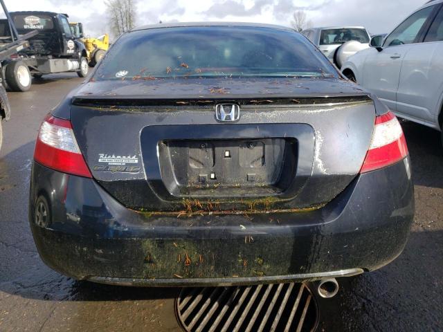 2HGFG12978H552241 - 2008 HONDA CIVIC EXL შავი ფოტო 6