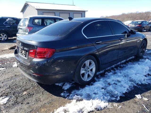 WBAXH5C55DDW13299 - 2013 BMW 528 XI CHARCOAL photo 3