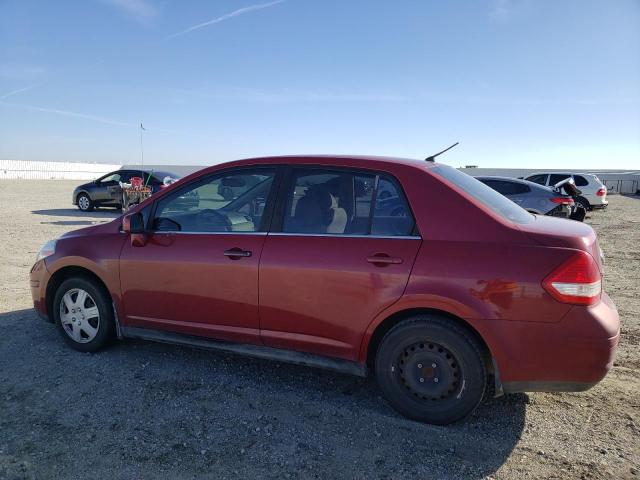 3N1BC11E07L411477 - 2007 NISSAN VERSA S BURGUNDY photo 2