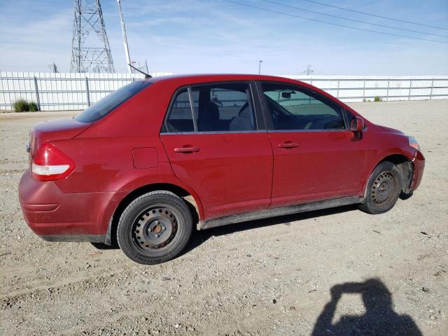 3N1BC11E07L411477 - 2007 NISSAN VERSA S BURGUNDY photo 3