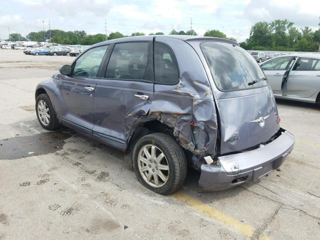 3A4FY58B67T505649 - 2007 CHRYSLER PT CRUISER TOURING BLUE photo 3