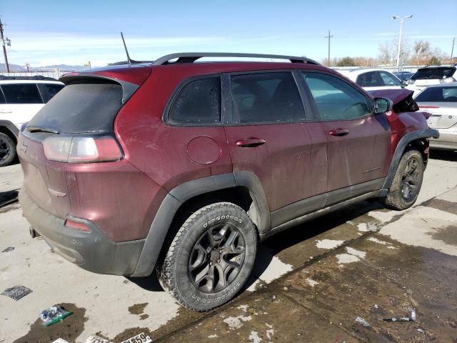 1C4PJMBX8LD520425 - 2020 JEEP CHEROKEE TRAILHAWK MAROON photo 3