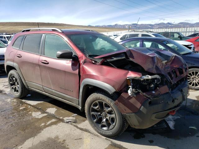 1C4PJMBX8LD520425 - 2020 JEEP CHEROKEE TRAILHAWK MAROON photo 4