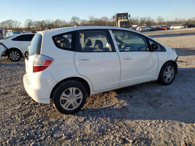 JHMGE8H38BS004574 - 2011 HONDA FIT WHITE photo 3