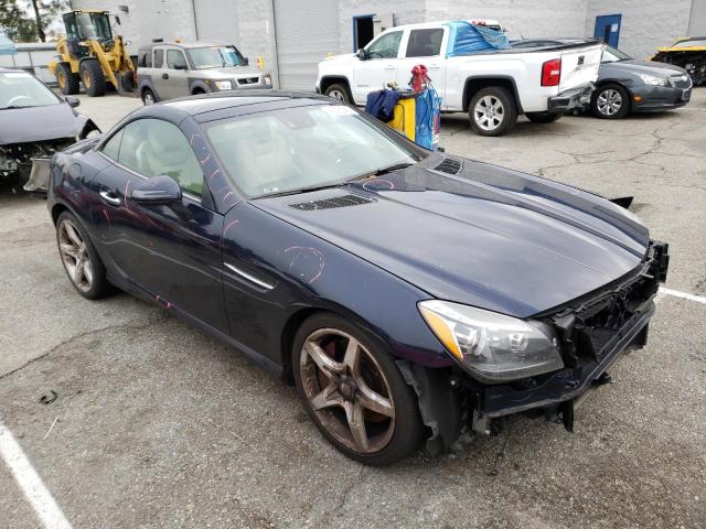 WDDPK4HA7DF074179 - 2013 MERCEDES-BENZ SLK 250 BLUE photo 4