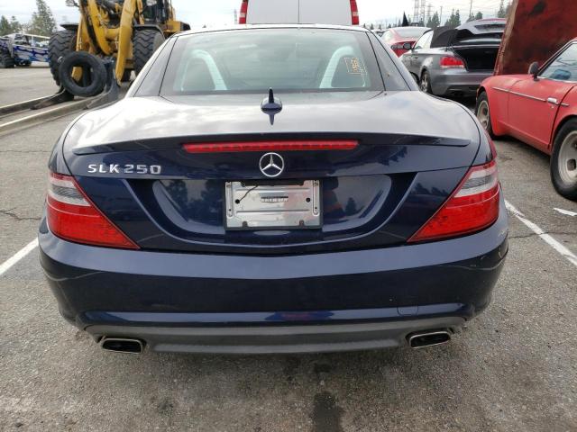 WDDPK4HA7DF074179 - 2013 MERCEDES-BENZ SLK 250 BLUE photo 6