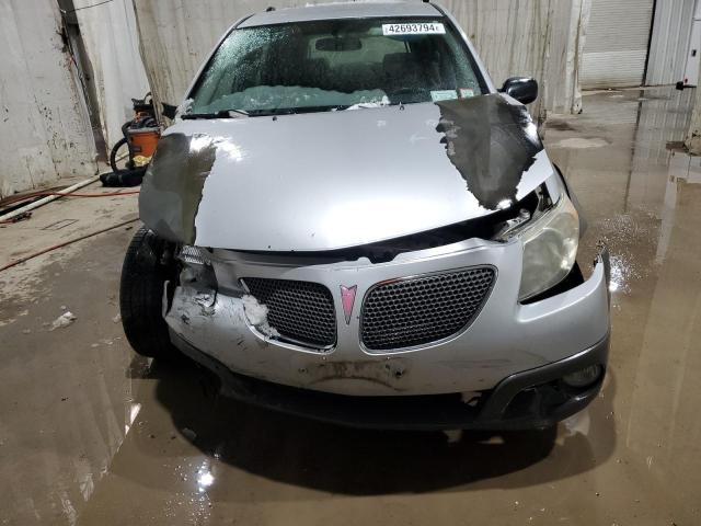 5Y2SL65868Z404980 - 2008 PONTIAC VIBE SILVER photo 5