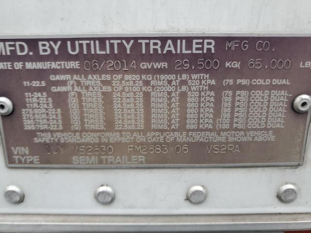 1UYVS2530FM268306 - 2015 UTILITY DRYVAN WHITE photo 10