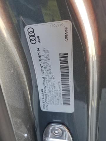 WAUCGAFH0DN009797 - 2013 AUDI S5 PREMIUM PLUS 灰色 照片 12