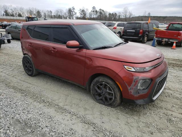 KNDJ23AU9L7012161 - 2020 KIA SOUL LX RED photo 4