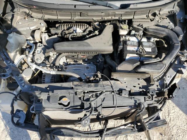 KNMAT2MV5GP635083 - 2016 NISSAN ROGUE S GRAY photo 11